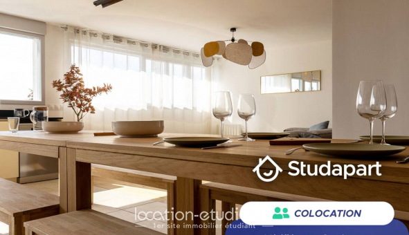 Colocation �tudiante Studio &agrave; Bron (69500)