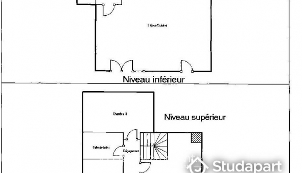 Colocation �tudiante Studio &agrave; Bruz (35170)