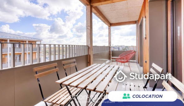 Colocation tudiante Studio à Bussy Saint Georges (77600)