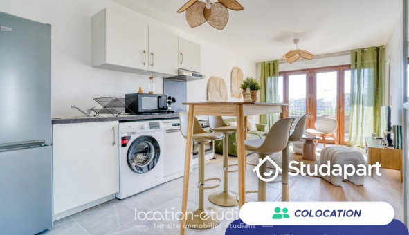 Colocation �tudiante Studio &agrave; Bussy Saint Georges (77600)