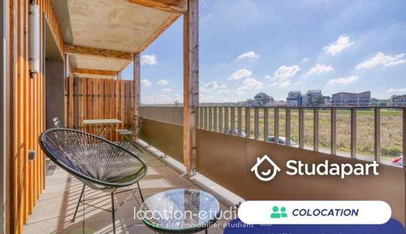 Colocation �tudiante Studio &agrave; Bussy Saint Georges (77600)