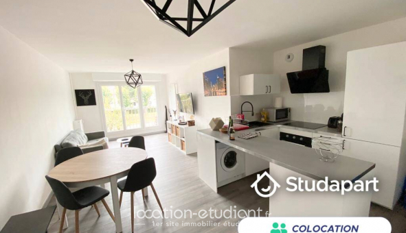 Colocation �tudiante Studio &agrave; Caen (14000)