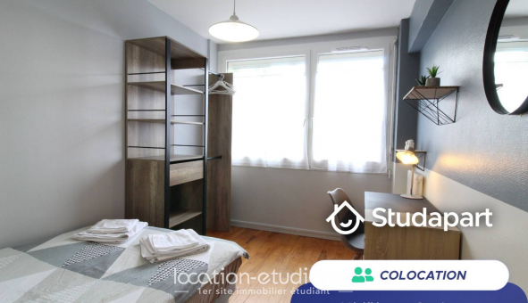 Colocation �tudiante Studio &agrave; Caen (14000)