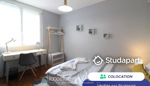 Colocation �tudiante Studio &agrave; Caen (14000)