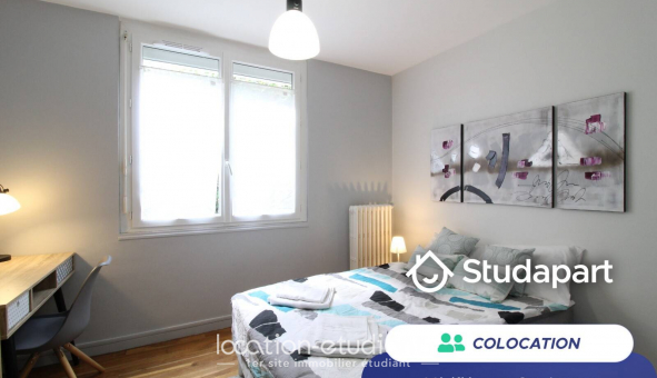 Colocation �tudiante Studio &agrave; Caen (14000)