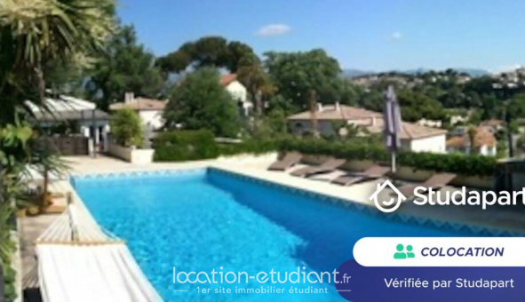 Colocation �tudiante Studio &agrave; Cagnes sur Mer (06800)