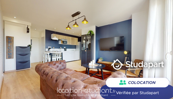 Colocation tudiante Studio à Caluire et Cuire (69300)