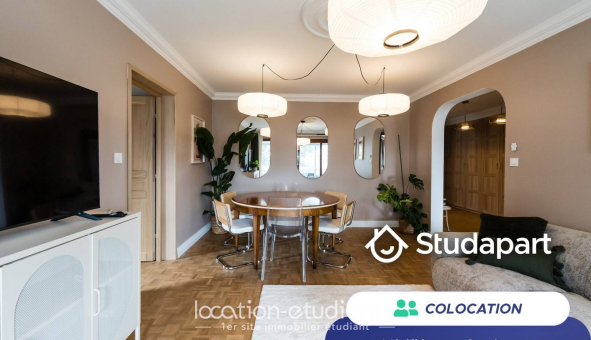 Colocation �tudiante Studio &agrave; Caluire et Cuire (69300)