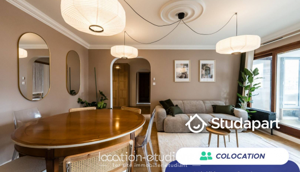 Colocation �tudiante Studio &agrave; Caluire et Cuire (69300)