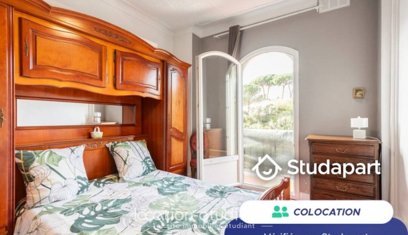 Colocation tudiante Studio à Cannes (06400)