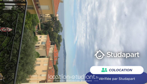 Colocation tudiante T3 à Cap d'Ail (06320)