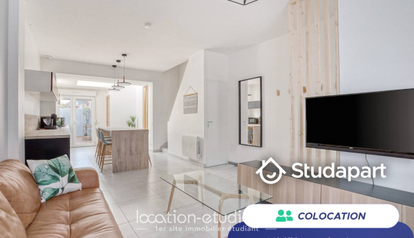 Colocation �tudiante Studio &agrave; Capinghem (59160)