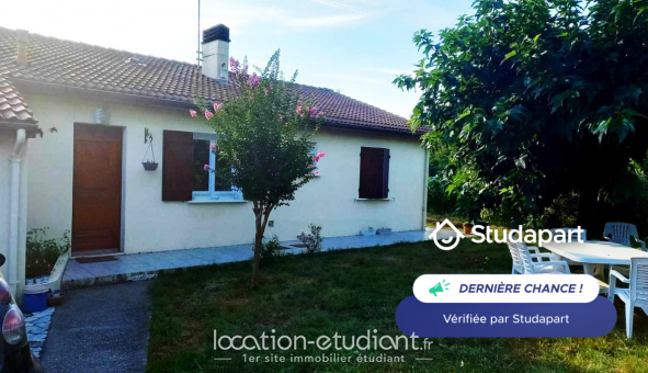 Colocation �tudiante Studio &agrave; Carbon Blanc (33560)