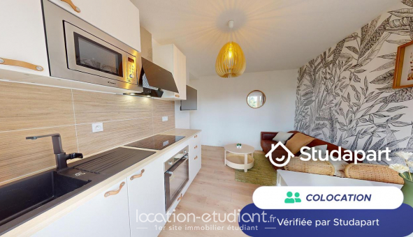 Colocation tudiante Studio à Cenon (33150)
