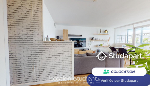 Colocation tudiante Studio à Cenon (33150)