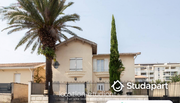 Colocation �tudiante Studio &agrave; Cenon (33150)