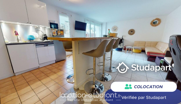 Colocation tudiante Studio à Cergy (95000)