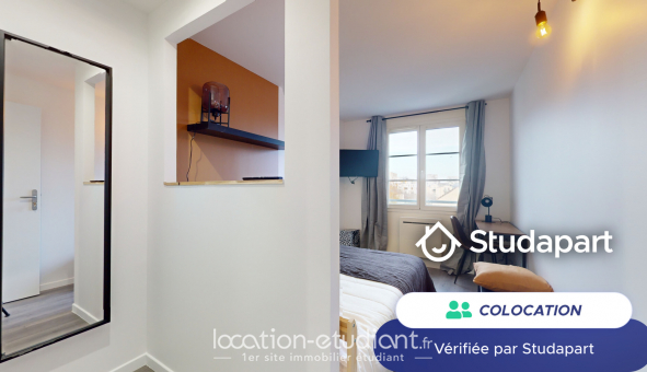 Colocation tudiante Studio à Cergy (95000)