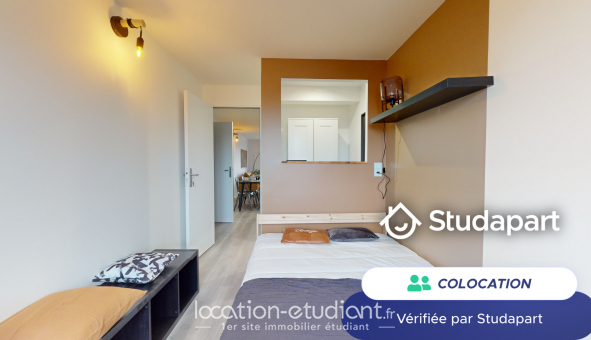 Colocation tudiante Studio à Cergy (95000)