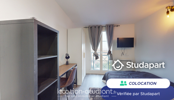 Colocation tudiante Studio à Cergy (95000)