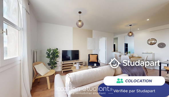 Colocation étudiante Studio &agrave; Cergy (95000)