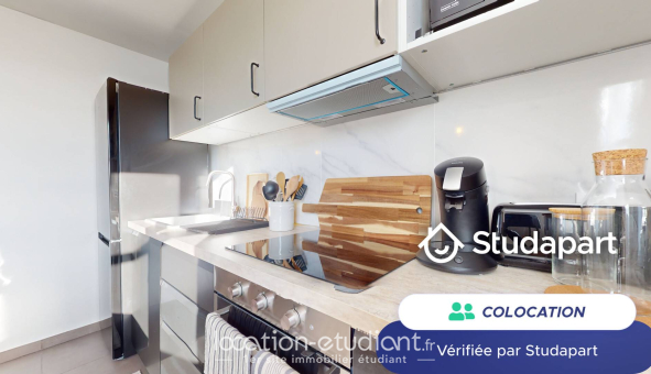 Colocation étudiante Studio &agrave; Cergy (95000)