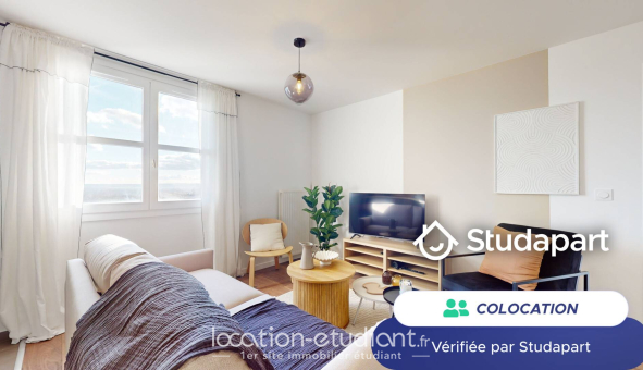Colocation étudiante Studio &agrave; Cergy (95000)
