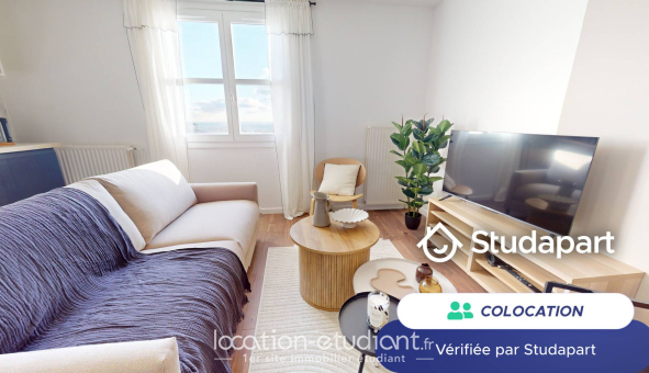 Colocation étudiante Studio &agrave; Cergy (95000)