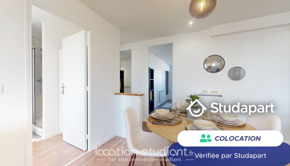 Colocation étudiante Studio &agrave; Cergy (95000)