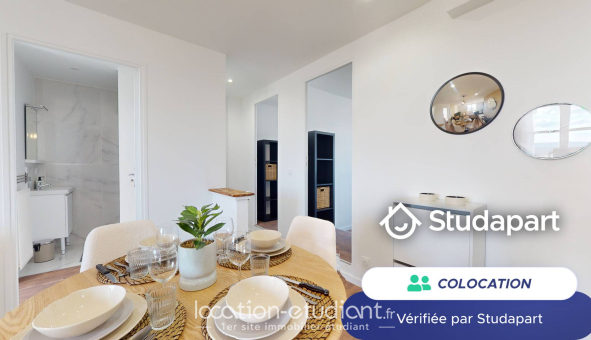 Colocation étudiante Studio &agrave; Cergy (95000)