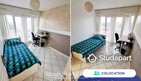 Colocation tudiante Studio à Cergy (95000)