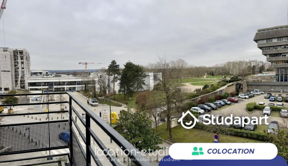 Colocation �tudiante Studio &agrave; Cergy (95000)