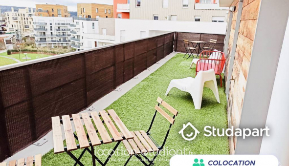 Colocation tudiante Studio à Cergy (95000)