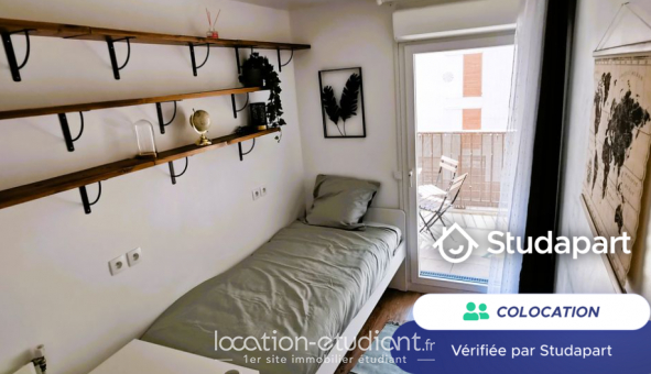 Colocation �tudiante Studio &agrave; Cergy (95000)