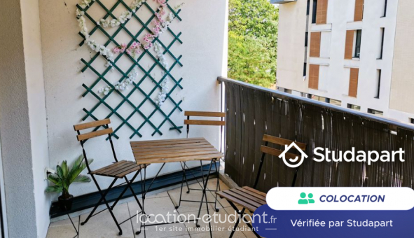 Colocation �tudiante Studio &agrave; Cergy (95000)