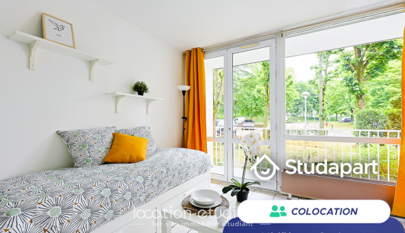 Colocation tudiante Studio à Cergy (95000)