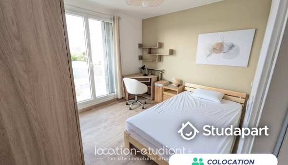 Colocation tudiante Studio à Cergy (95000)