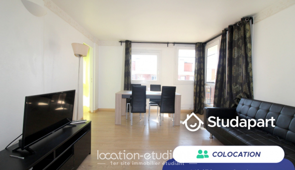 Colocation tudiante Studio à Cergy (95000)