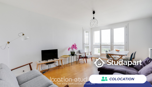 Colocation tudiante Studio à Cergy (95000)