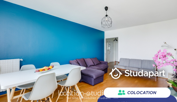 Colocation tudiante Studio à Cergy (95000)