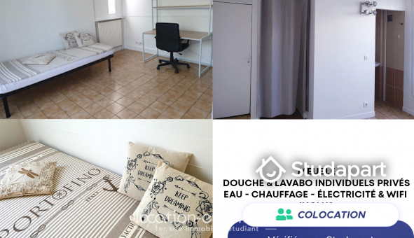 Colocation étudiante Duplex à Cergy (95000)