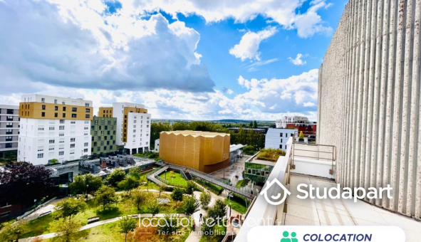 Colocation étudiante Studio à Cergy (95000)