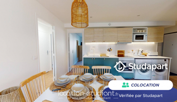 Colocation tudiante Studio à Cergy (95000)