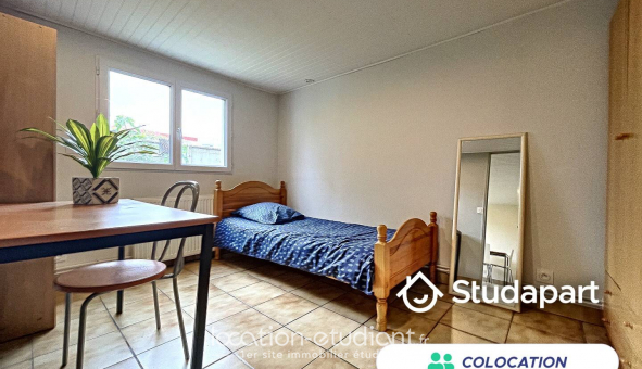Colocation tudiante Studio à Cergy (95000)