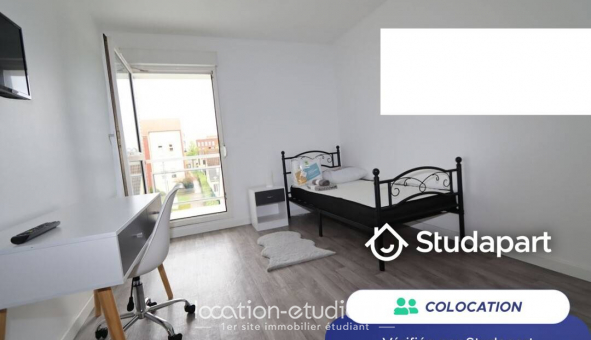Colocation tudiante Studio à Cergy (95000)