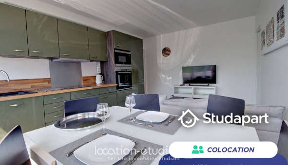 Colocation tudiante Studio à Cergy (95000)