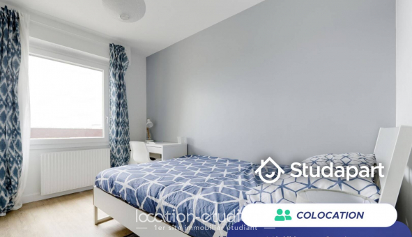 Colocation tudiante Studio à Cergy (95000)