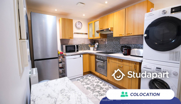 Colocation tudiante Studio à Cergy (95000)