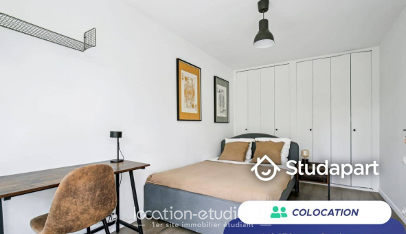 Colocation �tudiante Studio &agrave; Cergy (95000)