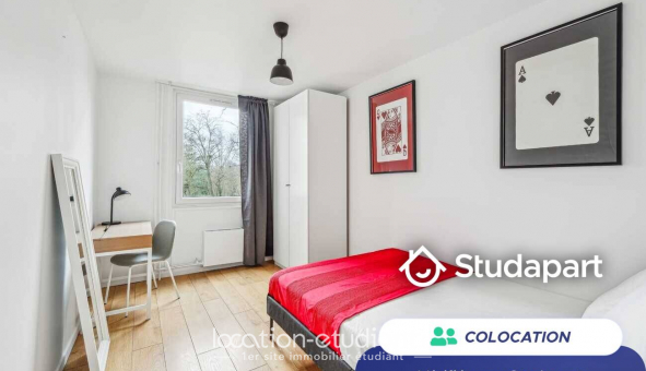 Colocation �tudiante Studio &agrave; Cergy (95000)